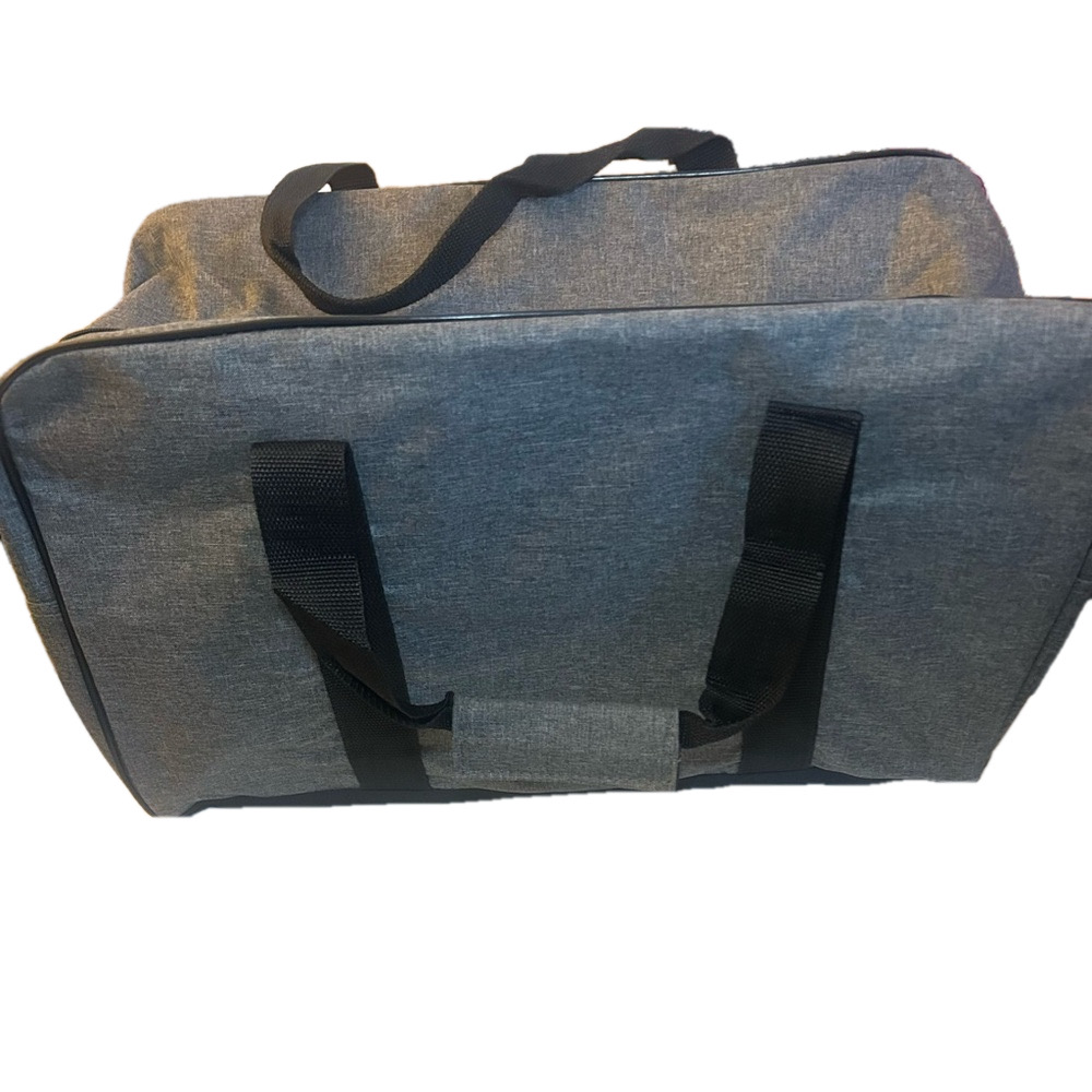 Broncos Gray Sports Duffel/gym/ overnight Bag - Picture 2 of 13